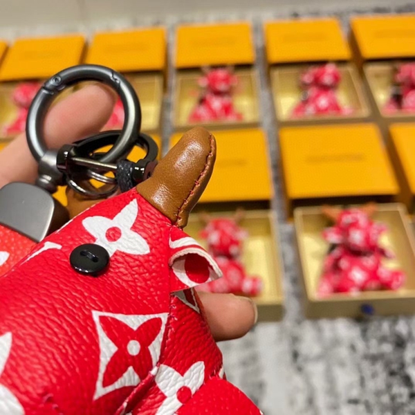 ブランドキーホルダー側面デザイン